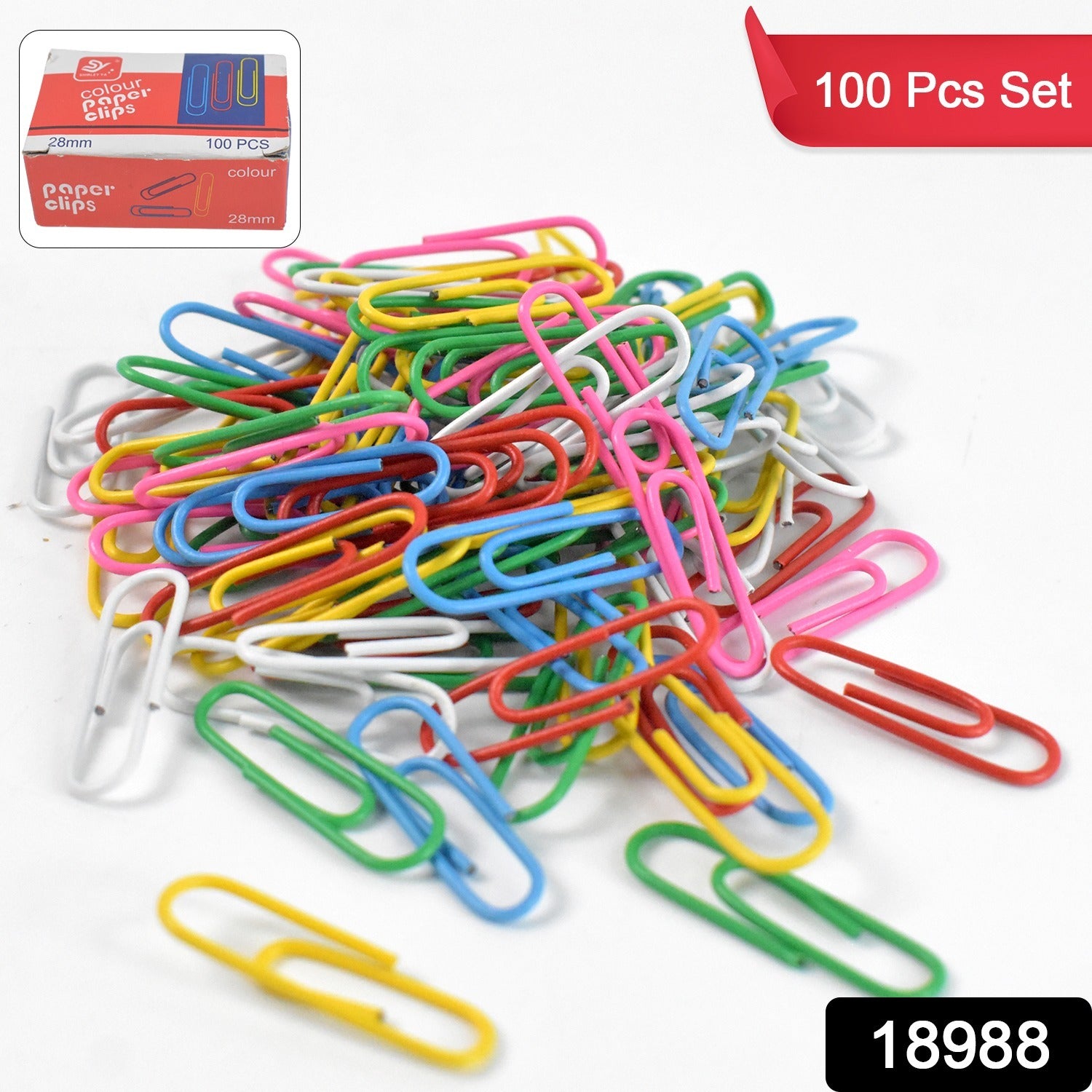 Metal U Shape Paper Pin Clip 28 Mm (100 Pcs Set) Metal U Shape Paper Pin Clip 28 Mm (100 Pcs Set)